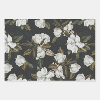 Papier d'enveloppement des fleurs de Magnolia