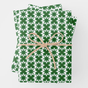 Papier d'enveloppement des flocons de neige