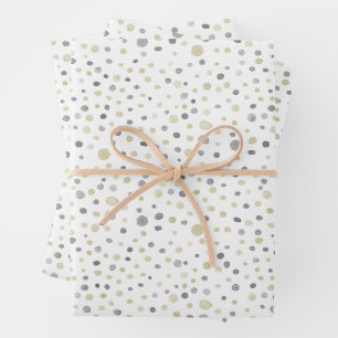 Papier d'enveloppement des points d'aquarelle Lott