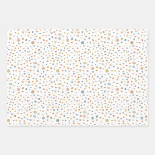 Papier d'enveloppement des points d'aquarelle Trey
