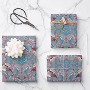 Papier d'enveloppement du paysage marin