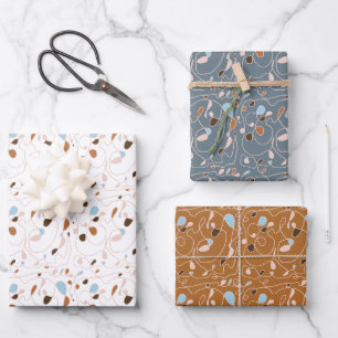 Papier d'enveloppement d'une ligne de Motif