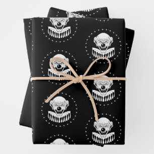 Papier d'enveloppement effrayant pour clown d'horr