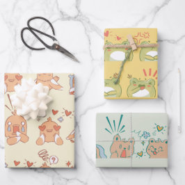 Papier d'enveloppement Jungle Joy