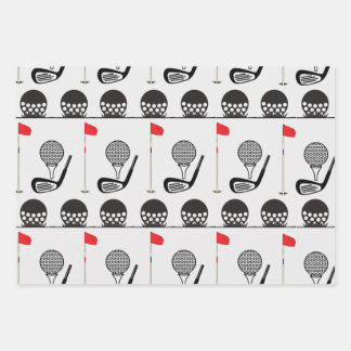 Papier d'enveloppement Motif de golf