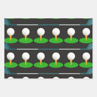 Papier d'enveloppement Motif de golf
