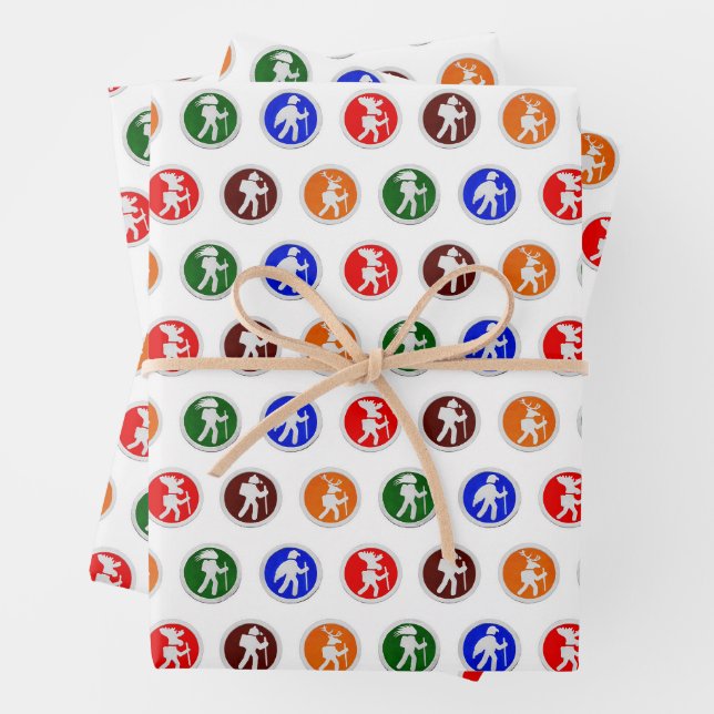 Papier d'enveloppement pour animaux randonnées (En situation)