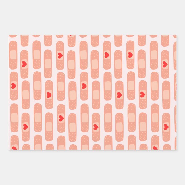 Papier d'enveloppement pour infirmière mignonne (Devant)