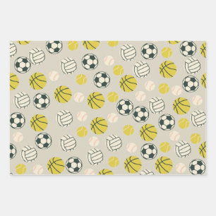 Papier d'enveloppement sportif