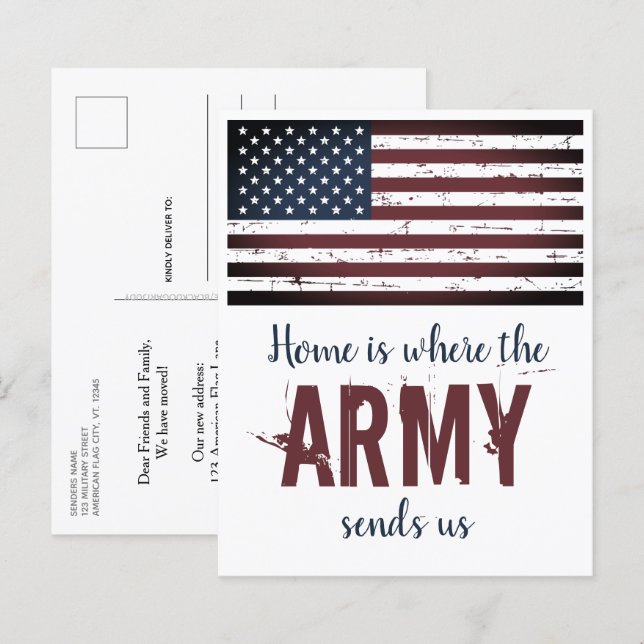 Papier Déplacement des Faire-part mobiles militaires du b (Devant / Derrière)