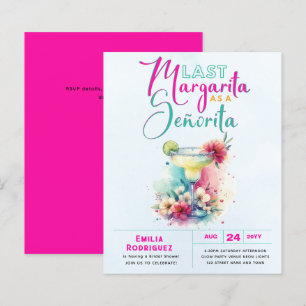 Papier Dernière Margarita Señorita Fiesta Fête des mariée