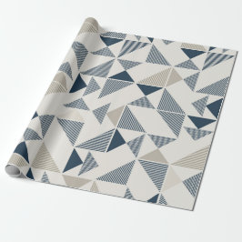 papier des Geschenks geometrische dreieckige Geschenkpapier