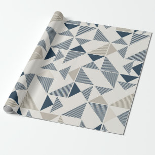 papier des Geschenks geometrische dreieckige Geschenkpapier