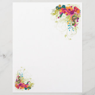 Papier design floral