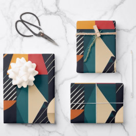 Papier-Design Geschenkpapier Set