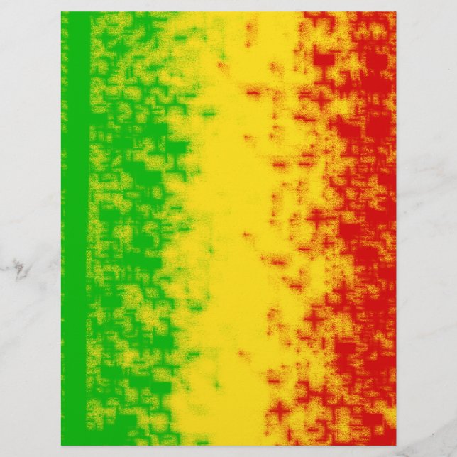 Papier Design Rasta (Devant)