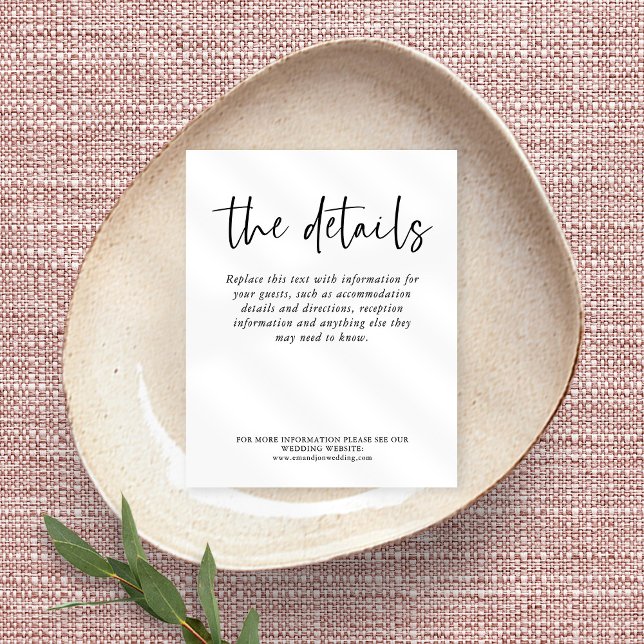 Papier Détails du Mariage noir budget (Créateur téléchargé)