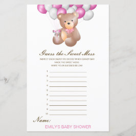 Papier Devinez édite la douceur de la souris, couche salé