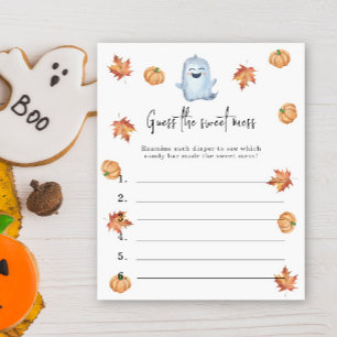 Papier Devinez le gâchis sucré - jeu de baby shower