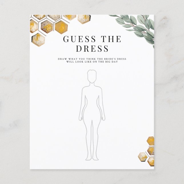 Papier Devinez le jeu de la Fête des mariées vestimentair (Devant)