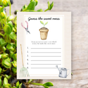 Papier Devinez le jeu Sweet Mess - Little sprout