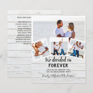 PAPIER DEVIS DE SÉANCE PHOTO DE FIANÇAILLES À PETIT BUDGE