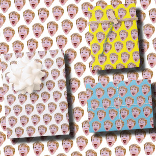 Papier d'habillage personnalisé   Cadeaux d'annive