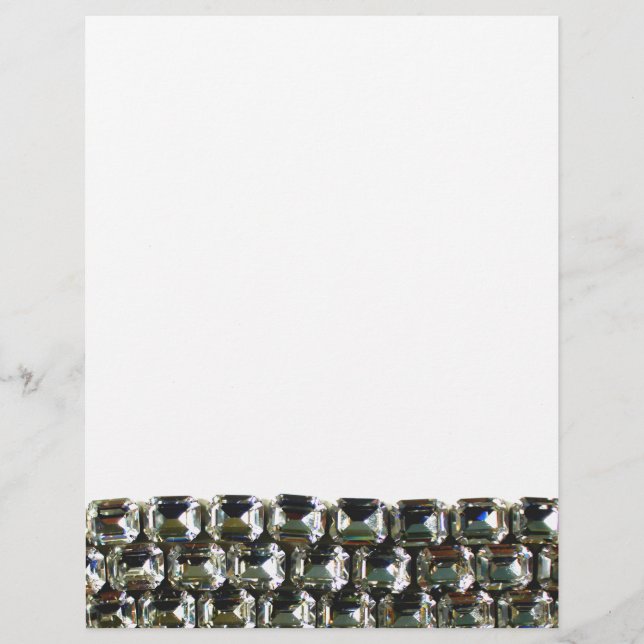 Papier Diamants, élégantes pierres vintages (Devant)