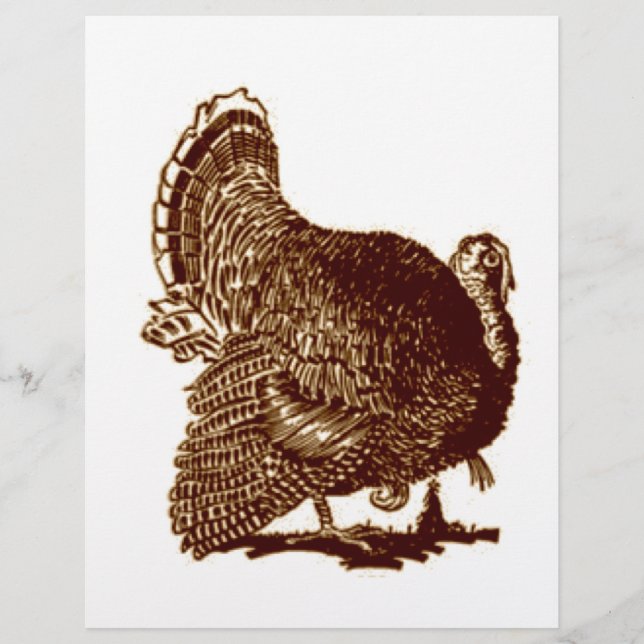 Papier Dinde (Devant)