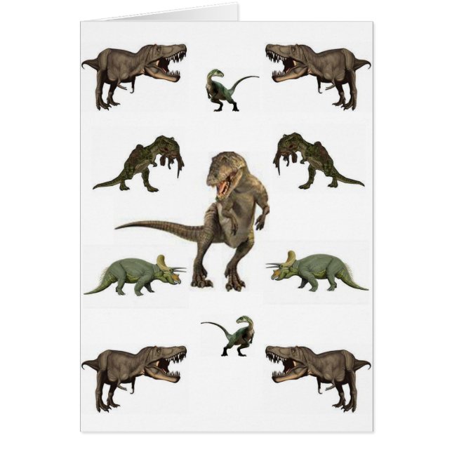 Papier Dinosaure (Devant)