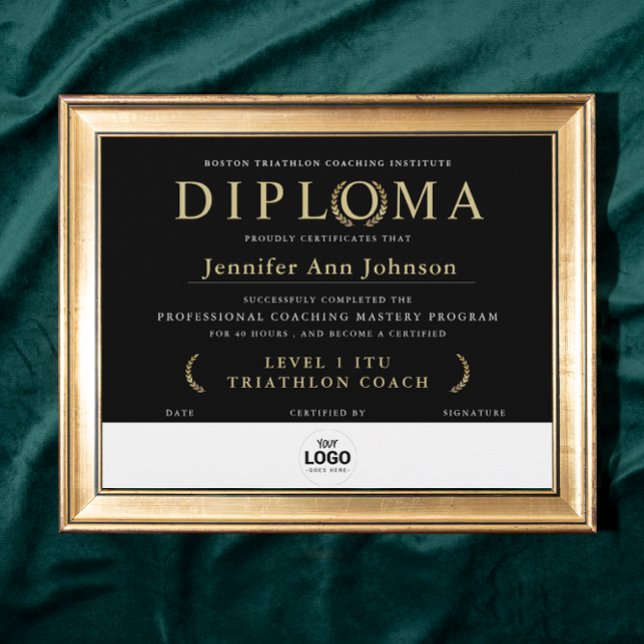 Papier Diplôme d'obtention d'un diplôme d'études supérieu (Créateur téléchargé)