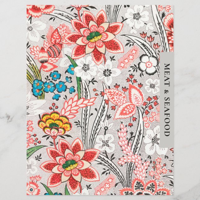 Papier Divider de recette | Viande et fruits de mer | Élé (Devant)