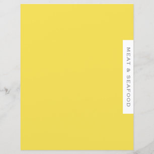 Papier Divider de recette   Viande et fruits de mer   Sim