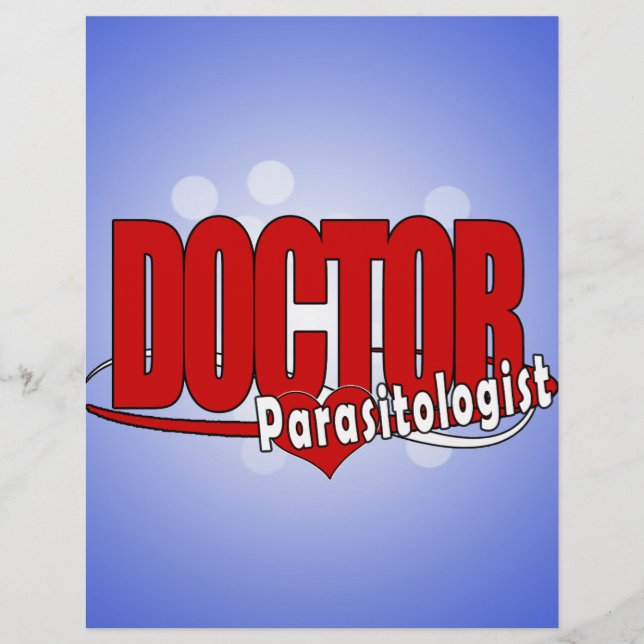 PAPIER DOCTEUR PARASITOLOGIST DE LOGO (Devant)