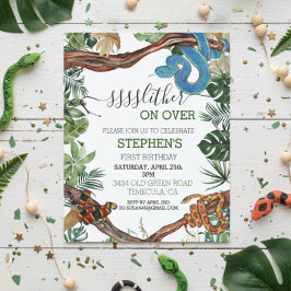 Papier Doucement sur Snake Reptile Lover Anniversaire