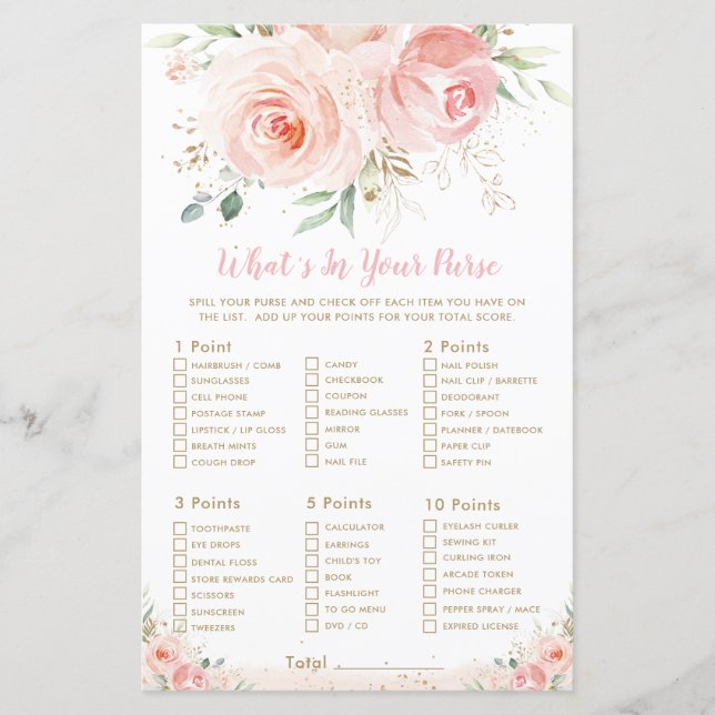 Papier Douche florale rose vif Quoi de neuf dans votre sa (Devant)