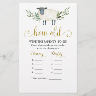 Papier Doux Petite Agneau Verdure Comment vieux parents