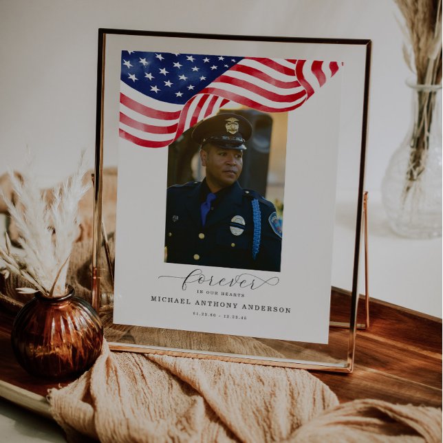 Papier Drapeau américain - Funérailles - À jamais dans no (Créateur téléchargé)