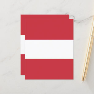 Papier Drapeau autrichien