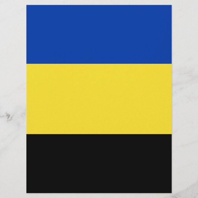 Papier Drapeau de Gelderland (Devant)