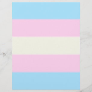 Papier Drapeau de la Fierté transgenre de Fallen