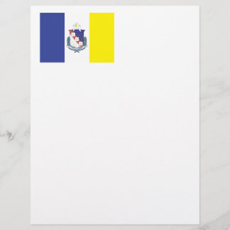 Papier Drapeau de la ville de Shreveport