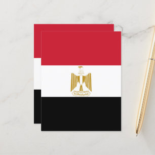 Papier Drapeau de l'Égypte