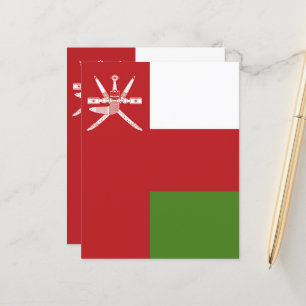 Papier Drapeau d'Oman