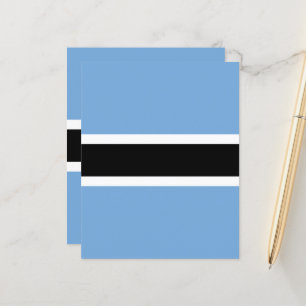 Papier Drapeau du Botswana