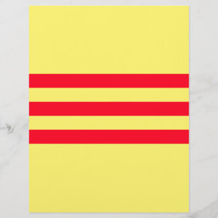 Papier Drapeau du Vietnam du Sud