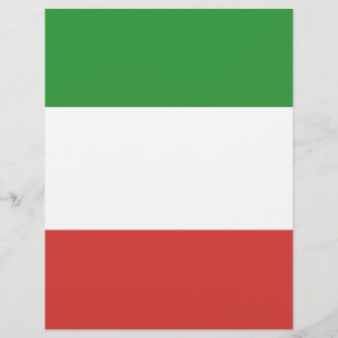 Papier Drapeau italien