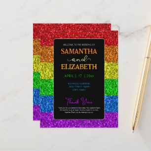 Papier Drapeau LGBT arc-en-ciel scintille gay lesbienne m