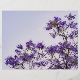 Papier Dreamy pastel spring tree Scrapbook Paper