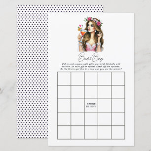 Papier Drunin in Love Fête des mariées Bingo Jeu
